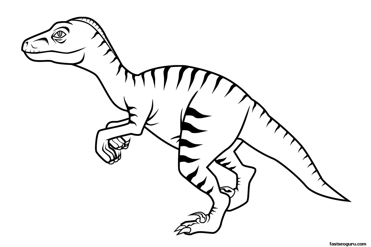 dinosaur printable coloring