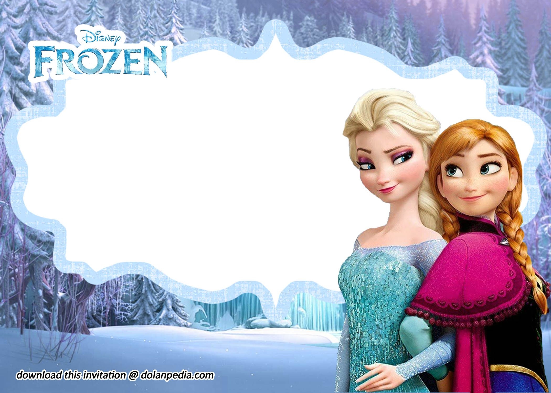 disney frozen free printable templates