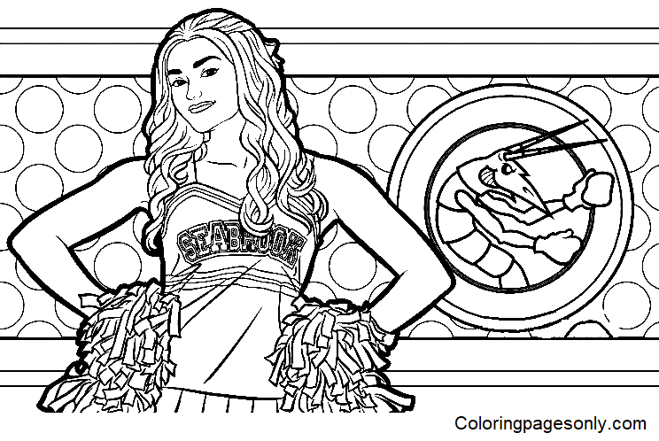 Free Printable Disney Zombies Coloring Page Free Printable Coloring Pages