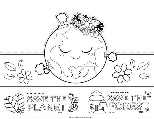 free printable earth day templates