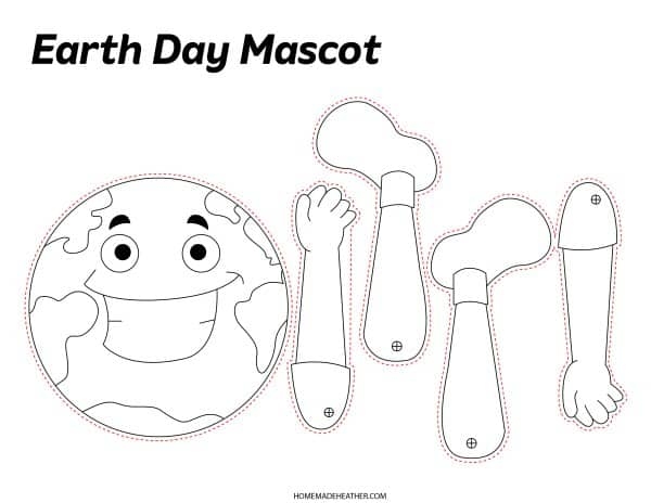 Free Printable Earth Day Crafts Homemade Heather