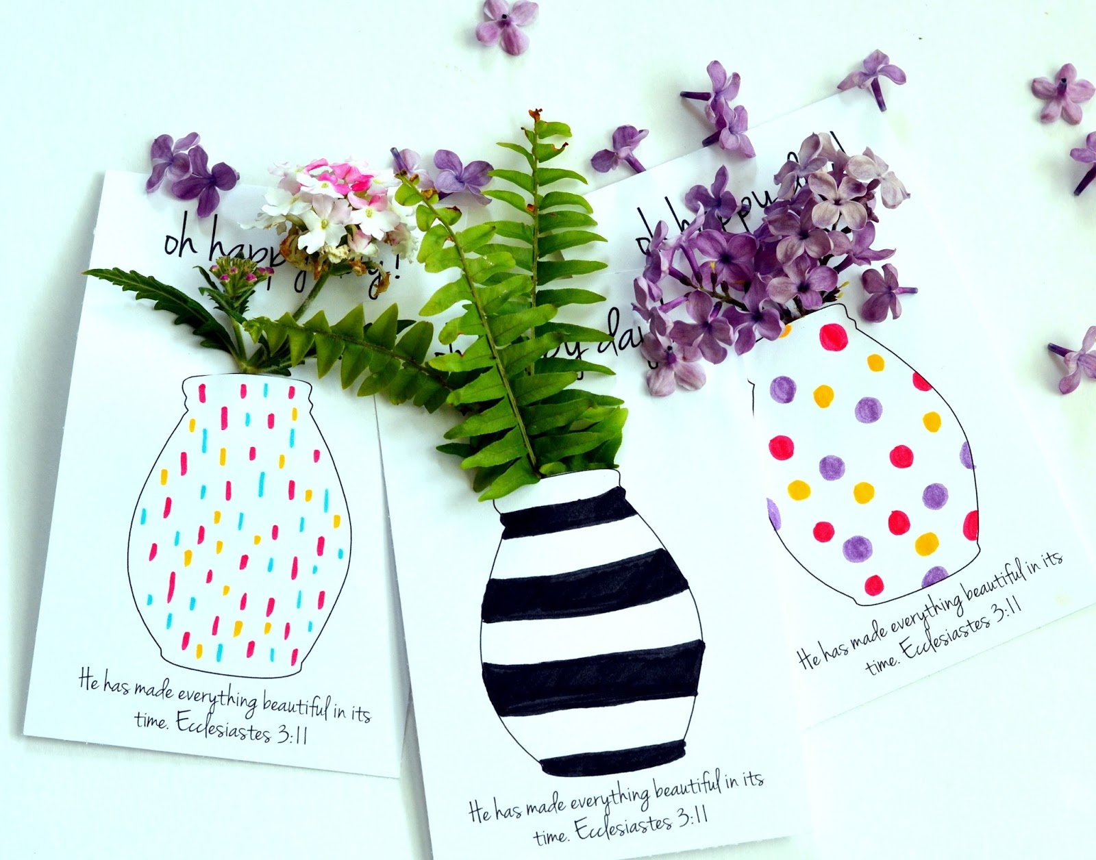 Free Printable Flower Vases That You Can Color For May Day Or Mother 39 s 