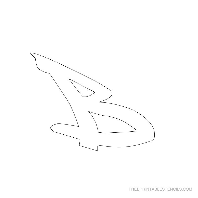 Free Printable Graffiti Alphabet Stencils