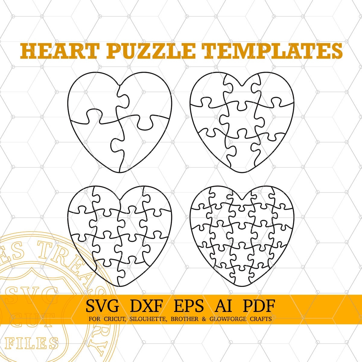 Free Printable Heart Puzzle Template Download Free Printable Heart 