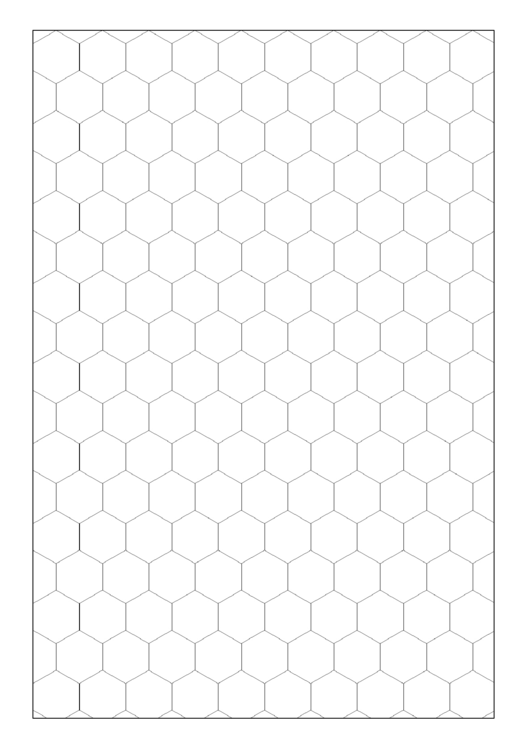 free hexagon templates pdf