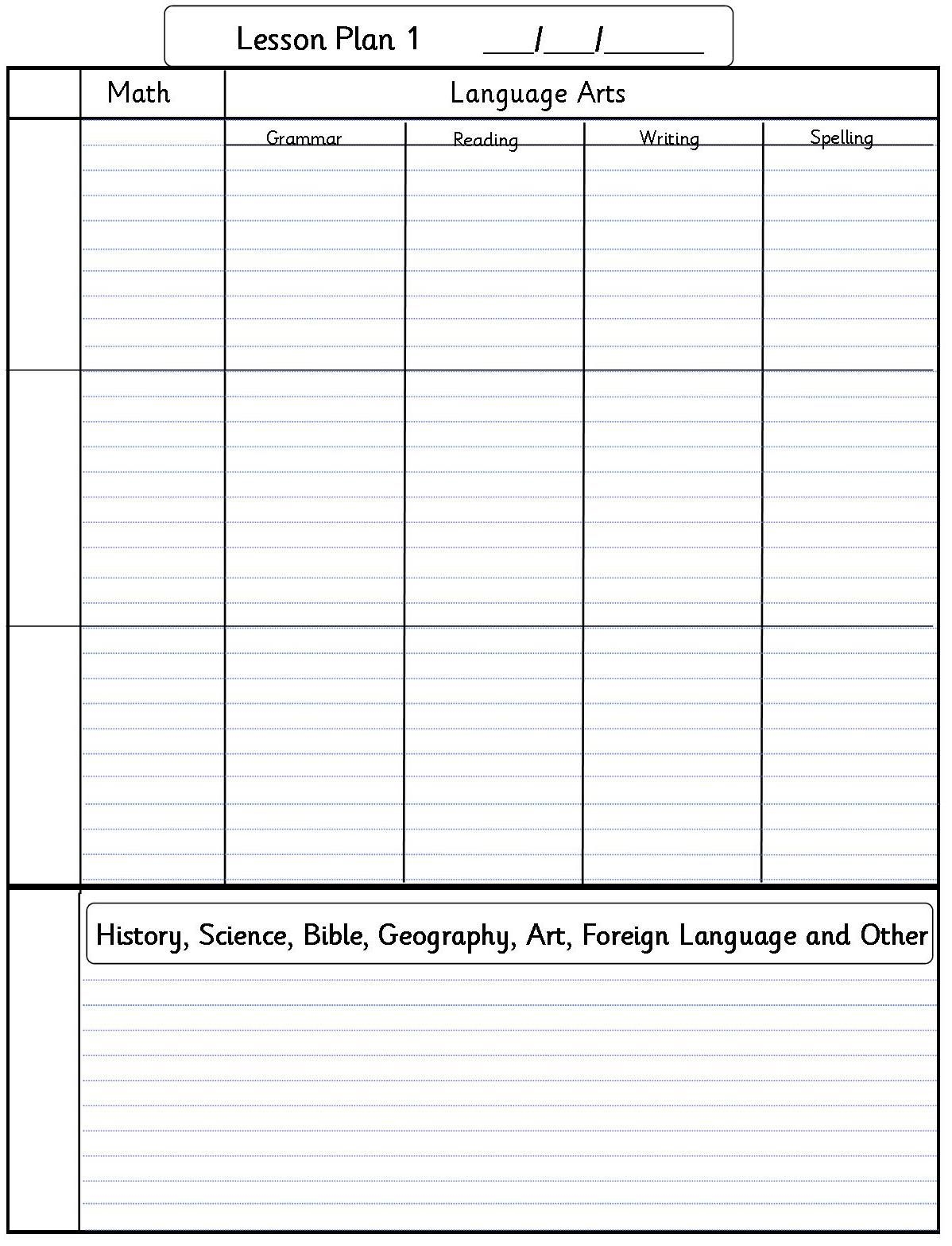 Free Printable Homeschool Curriculum Free Printable Bilarasa