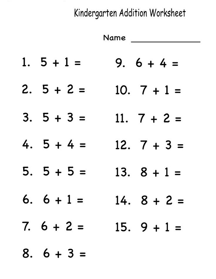 free printable preschool homework sheets