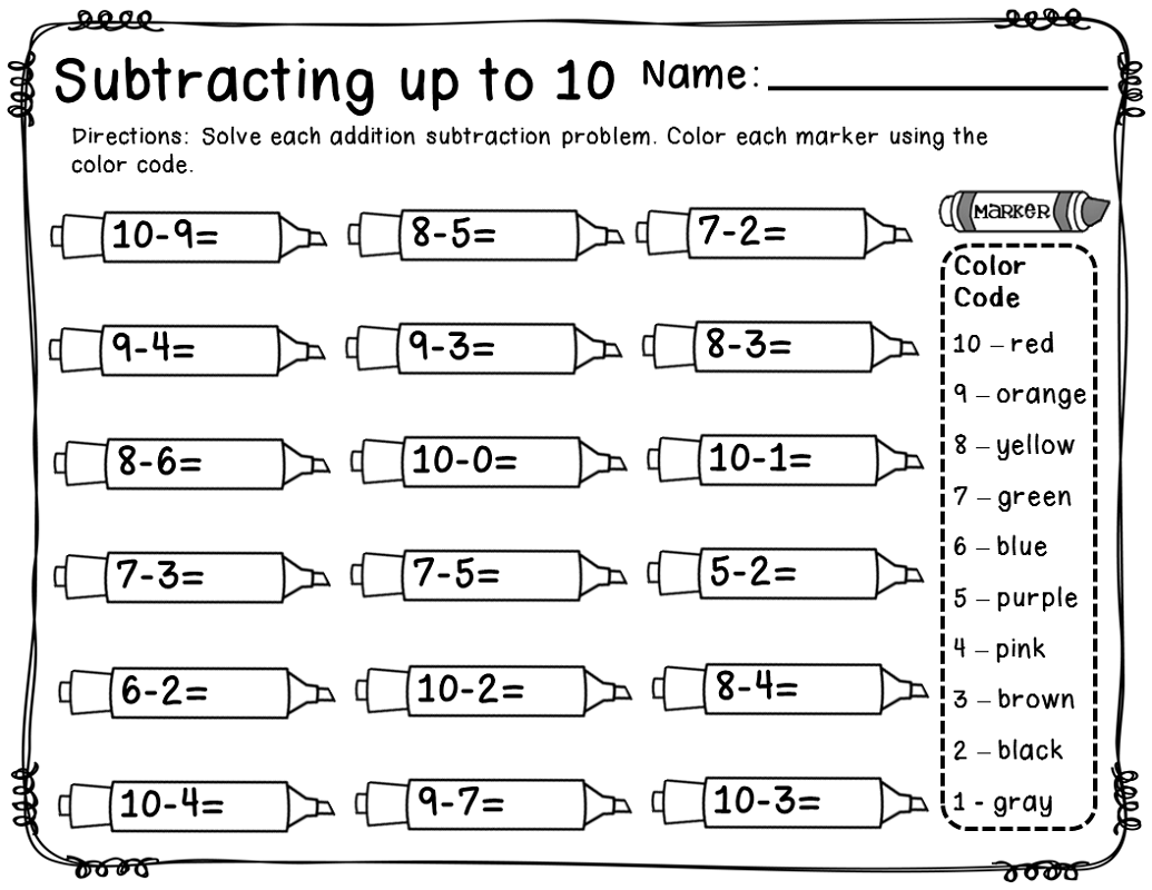 fun worksheets for kids free printable