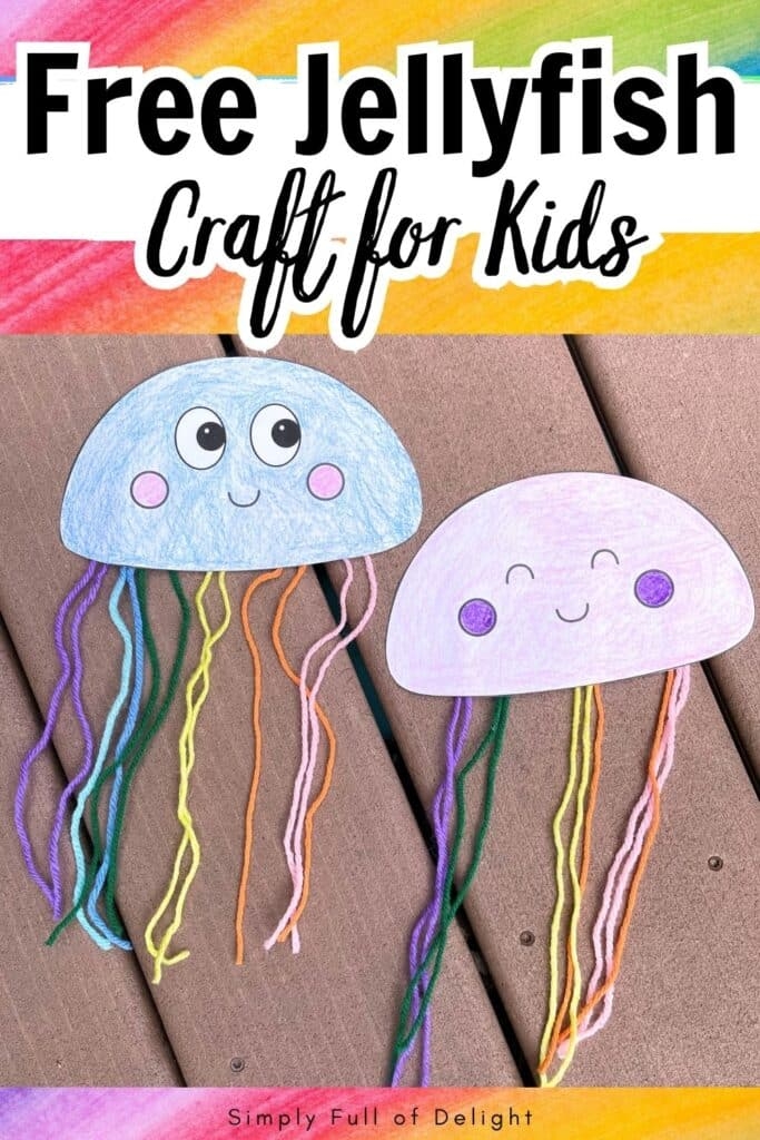 printable pictures of jellyfish