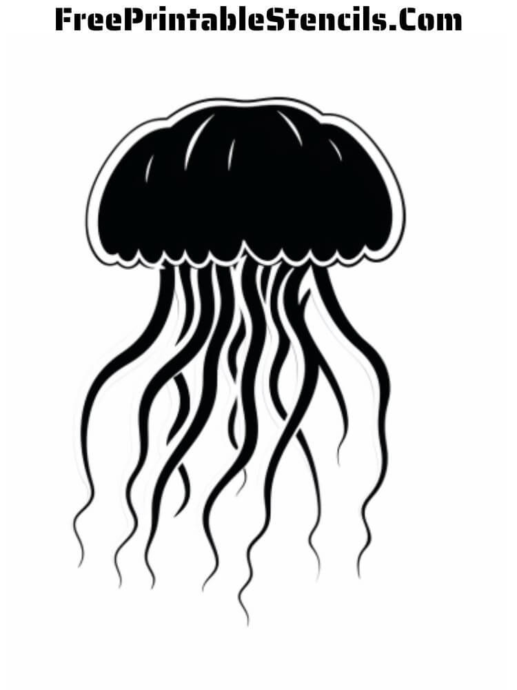 free printable jellyfish templates