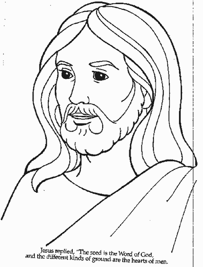 jesus coloring pages pdf
