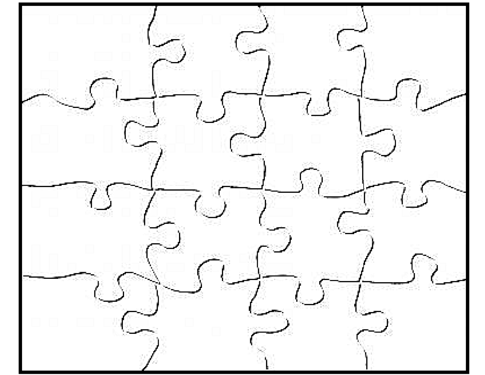 free printable jigsaw templates