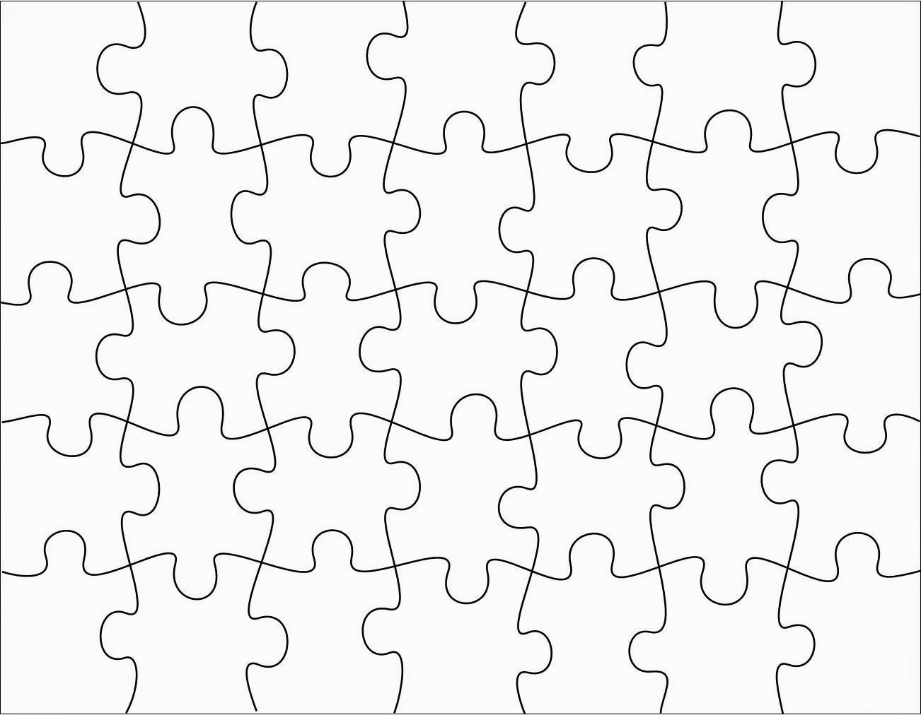 Free Printable Jigsaw Puzzles Template Printable Templates