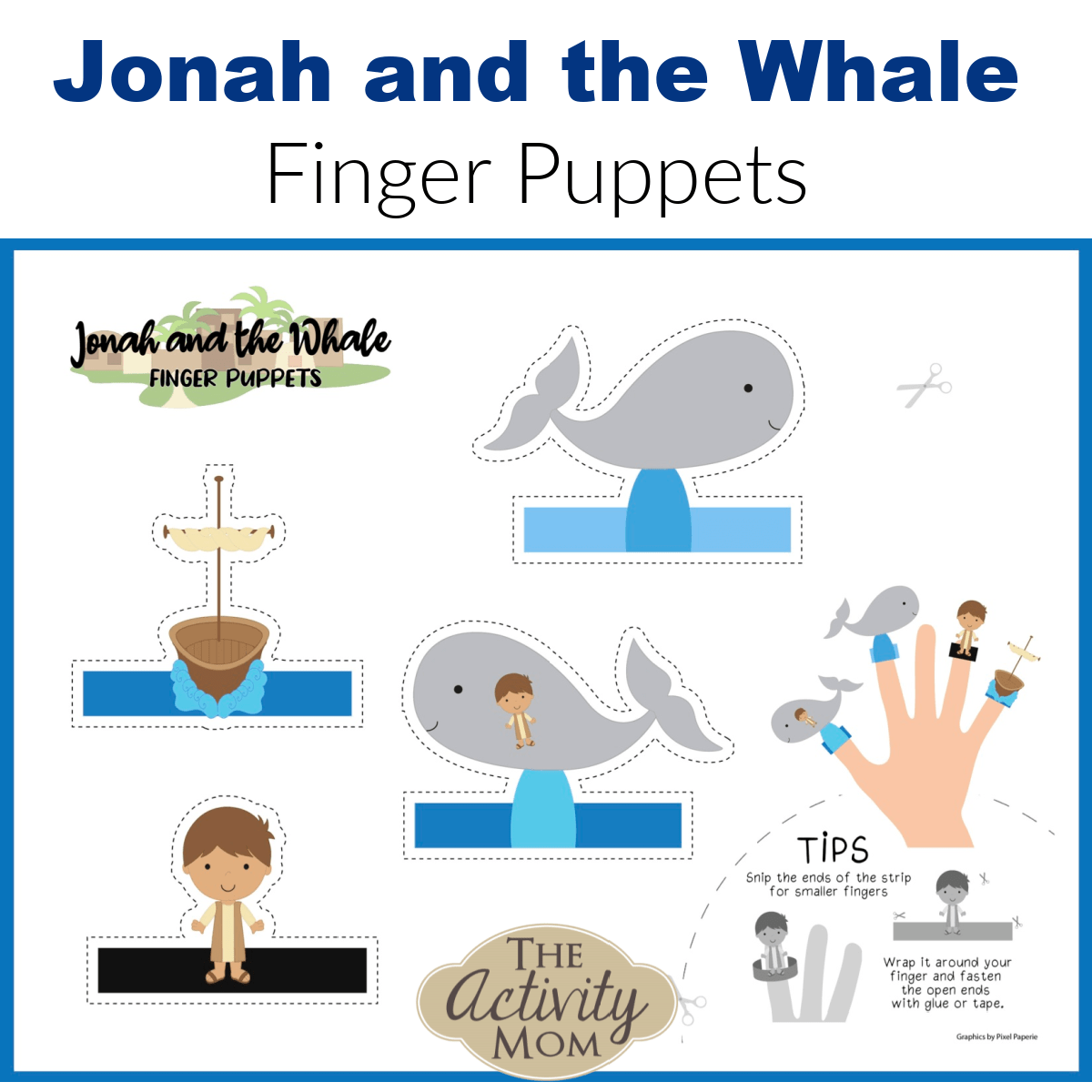 Free Printable Jonah And The Whale Craft Template Printable Templates