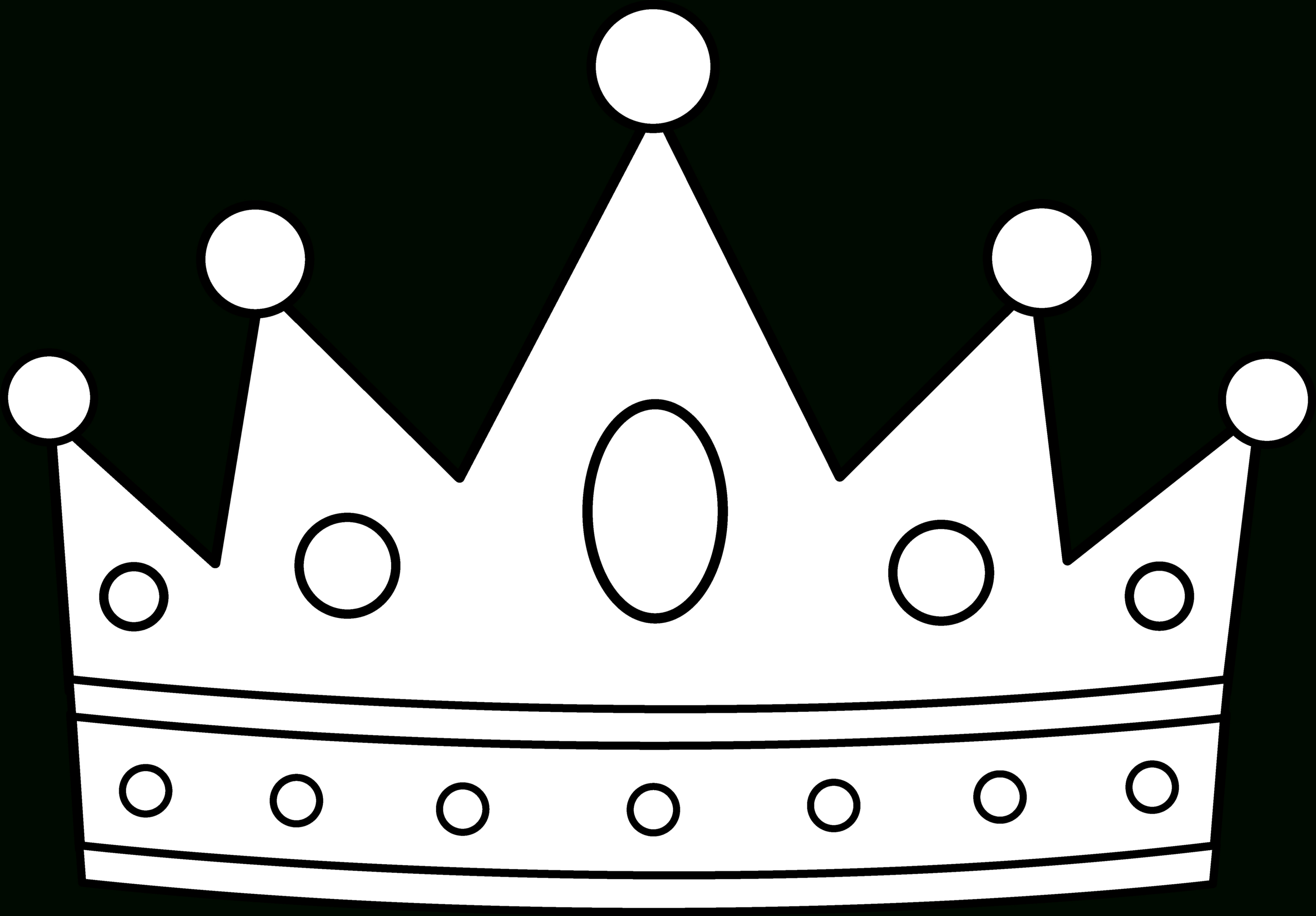 Free Printable King Crown Template FREE Printable A Z