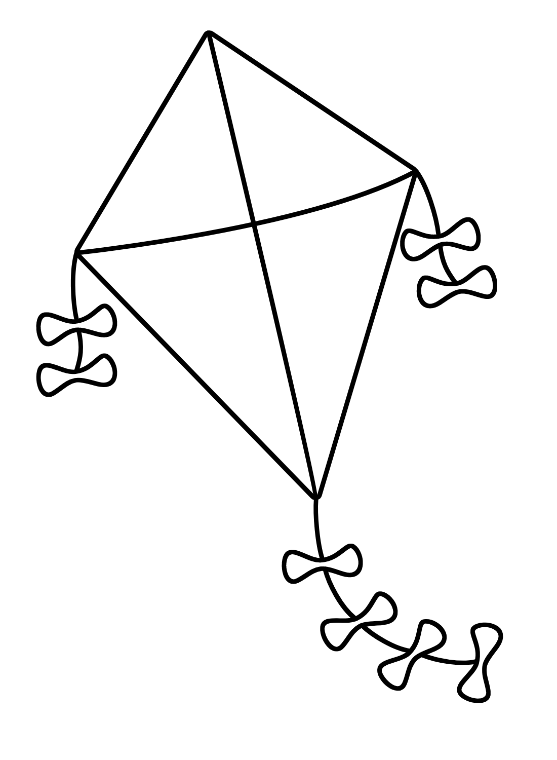 Free Printable Kite Coloring Page Free Printable Coloring Pages