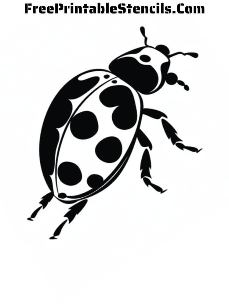 Free Printable Ladybug Stencils Free Printable Stencils