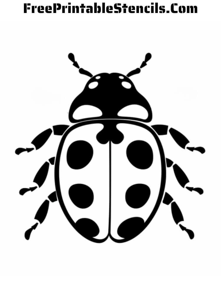 Free Printable Ladybug Stencils Free Printable Stencils