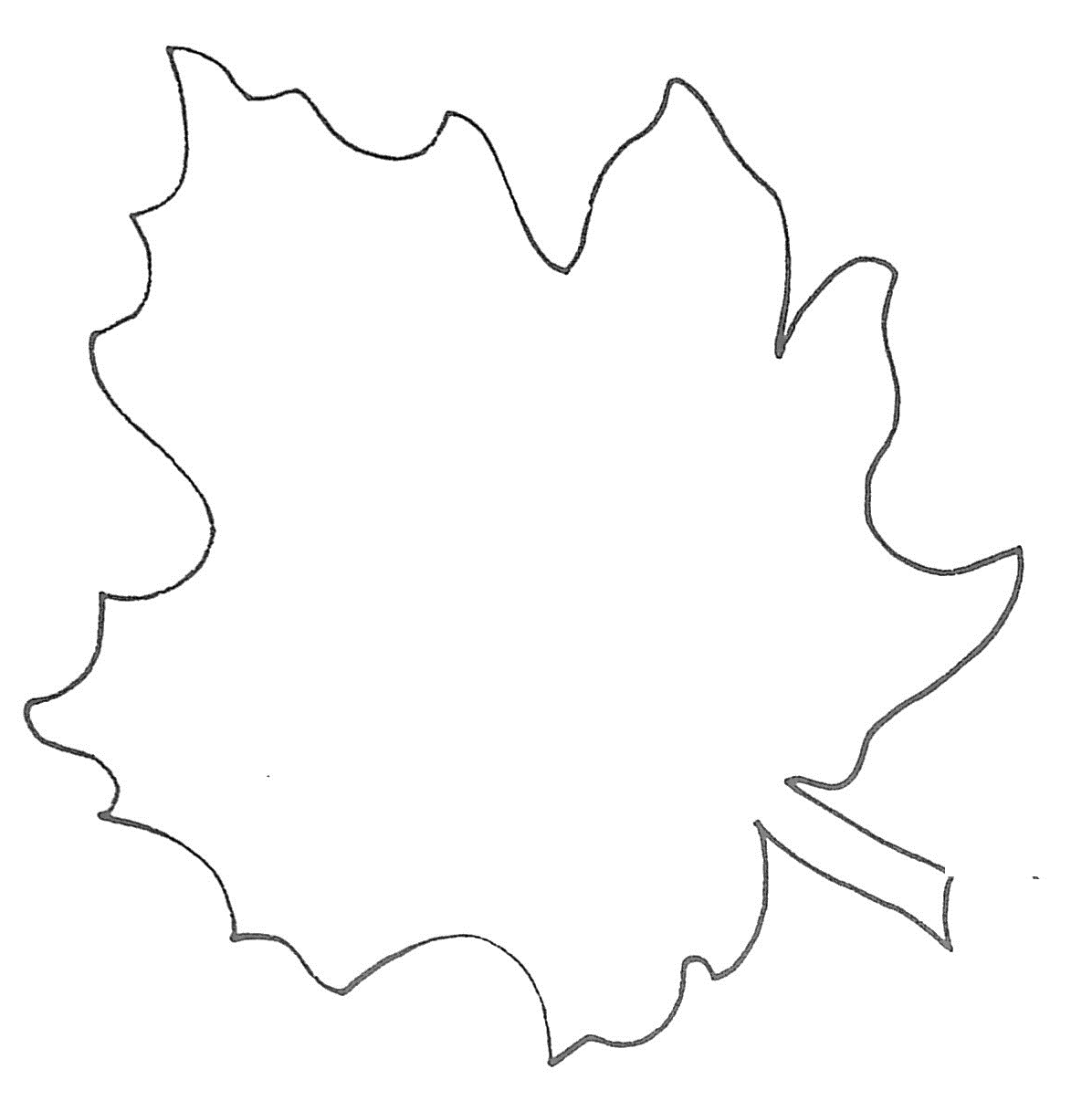 free leaf printable