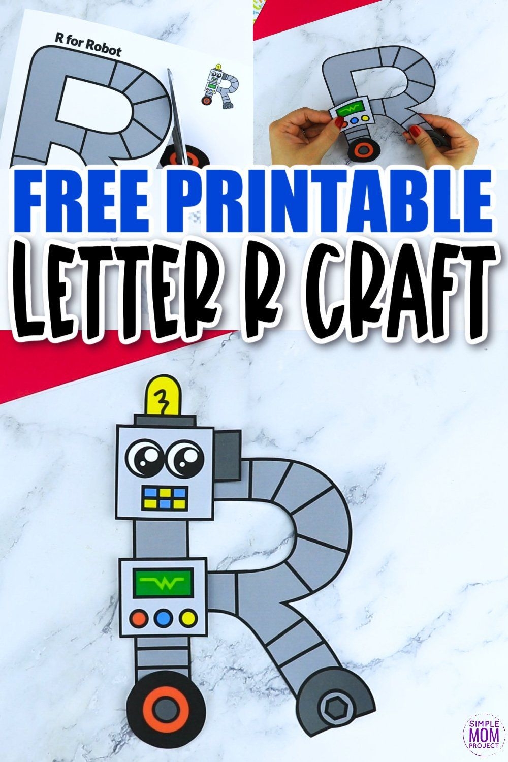 printable preschool letter r craft
