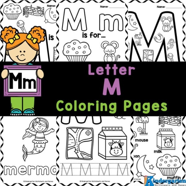 Free Printable Letter M Coloring Pages For Preers Infoupdate