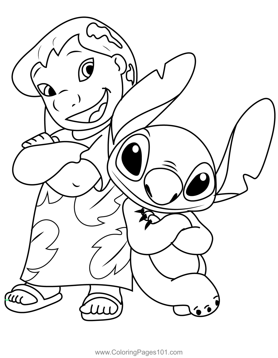 Free Printable Lilo And Stitch Coloring Pages Lilo Iheartcraftythings