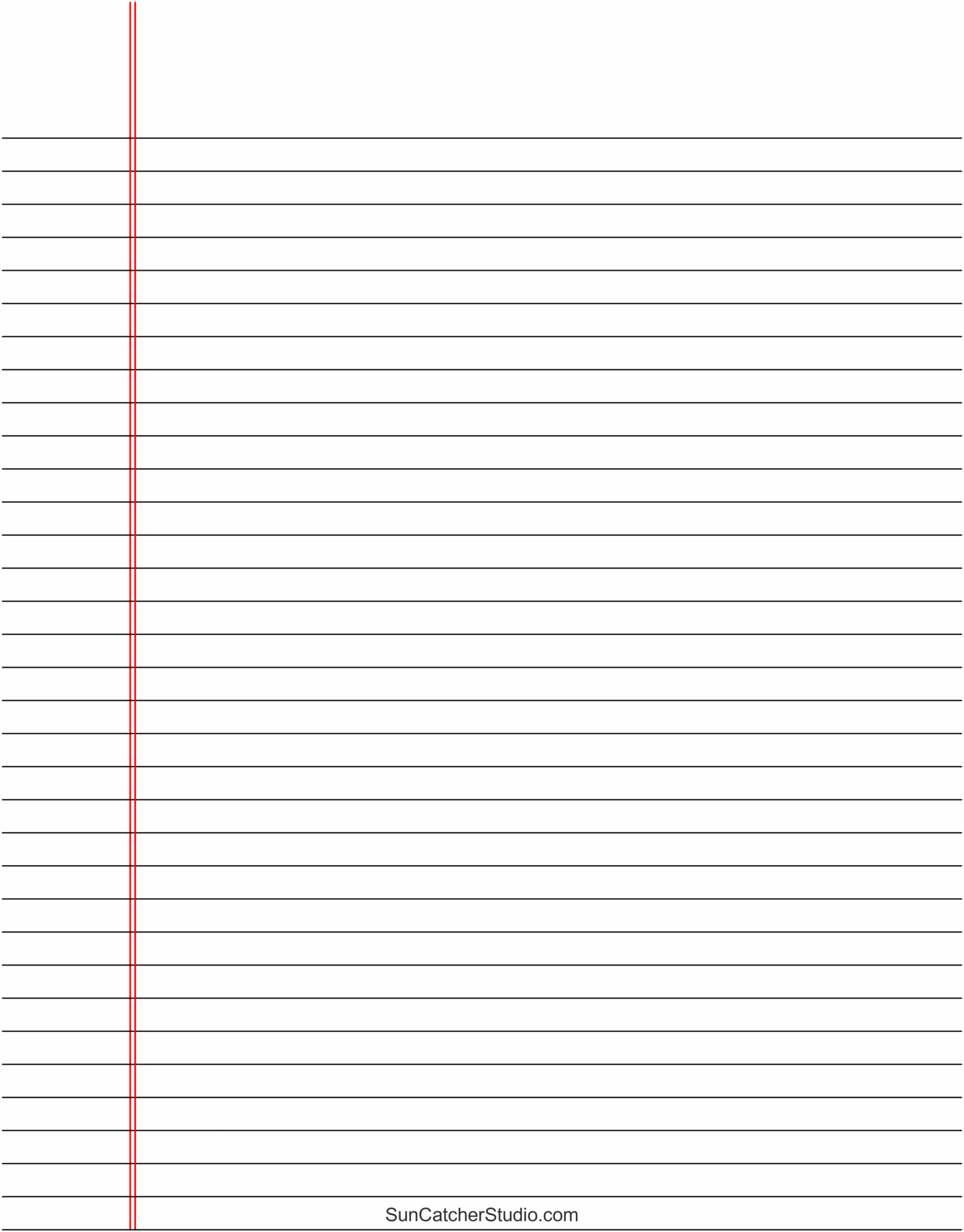 downloadable lined printable paper