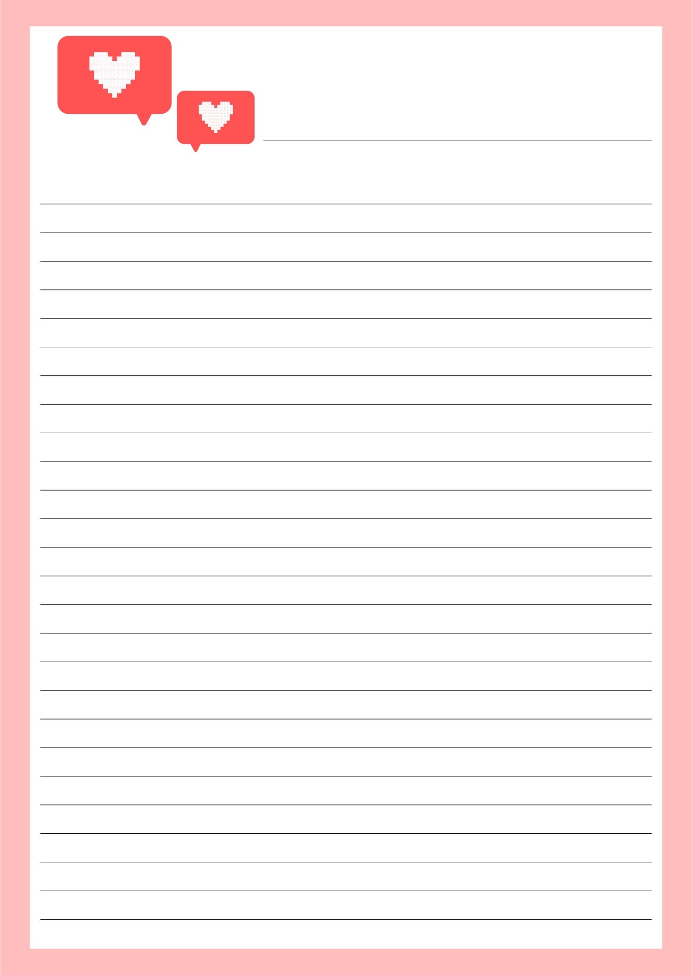 Free Printable Love Letter Paper Free Printable Templ Vrogue co