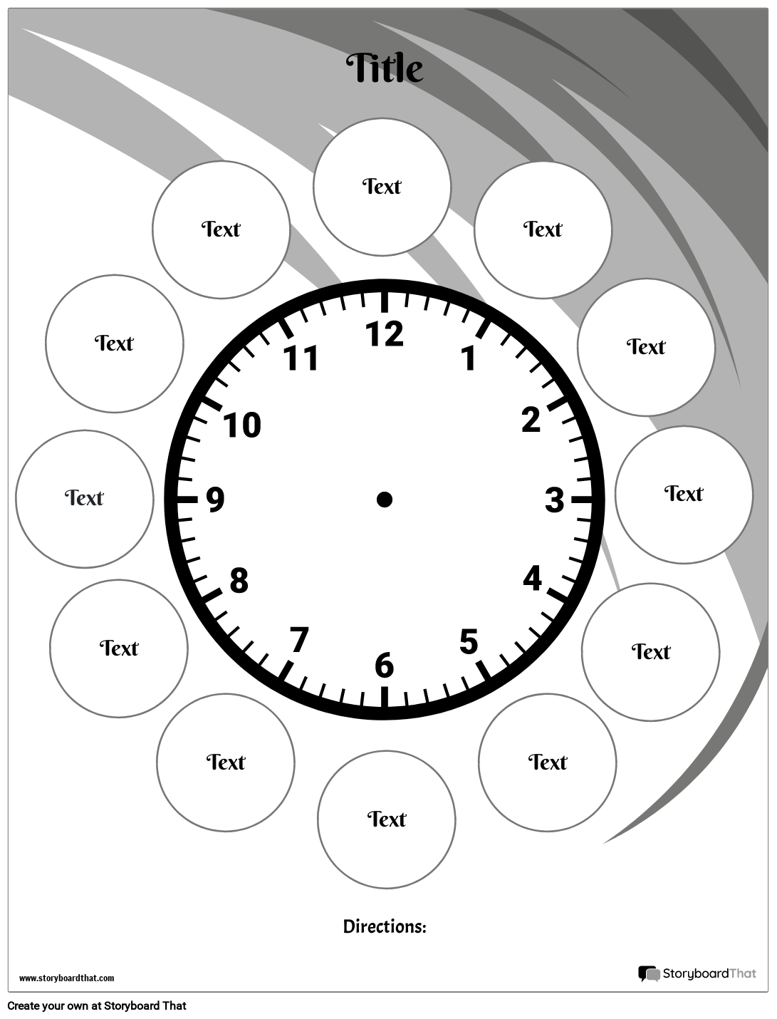 Free Printable Make Your Own Clock Worksheet For Kids Worksheets Library