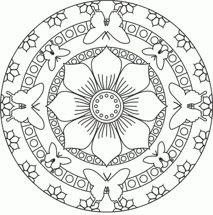 Free Printable Mandalas For Kids Best Coloring Pages For Kids