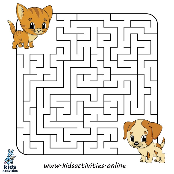 free printable mazes for kids