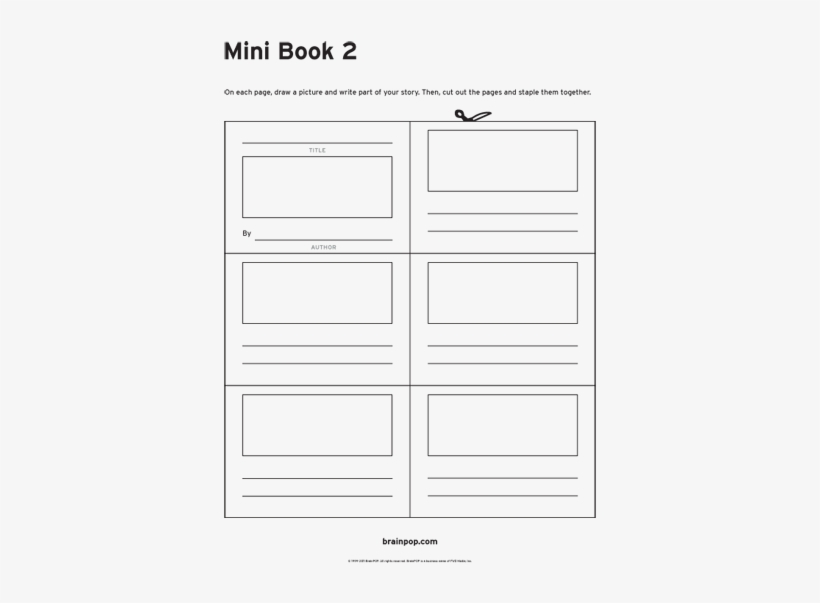 Free Printable Mini Book Template Printable Templates NBKomputer