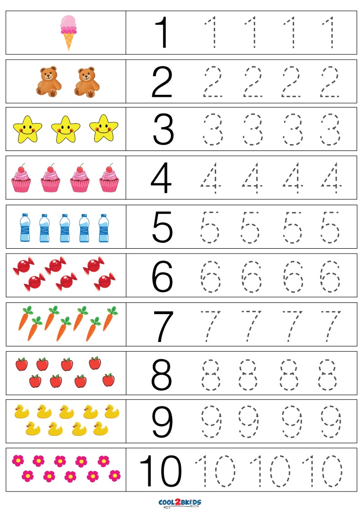 free printable number 2 tracing