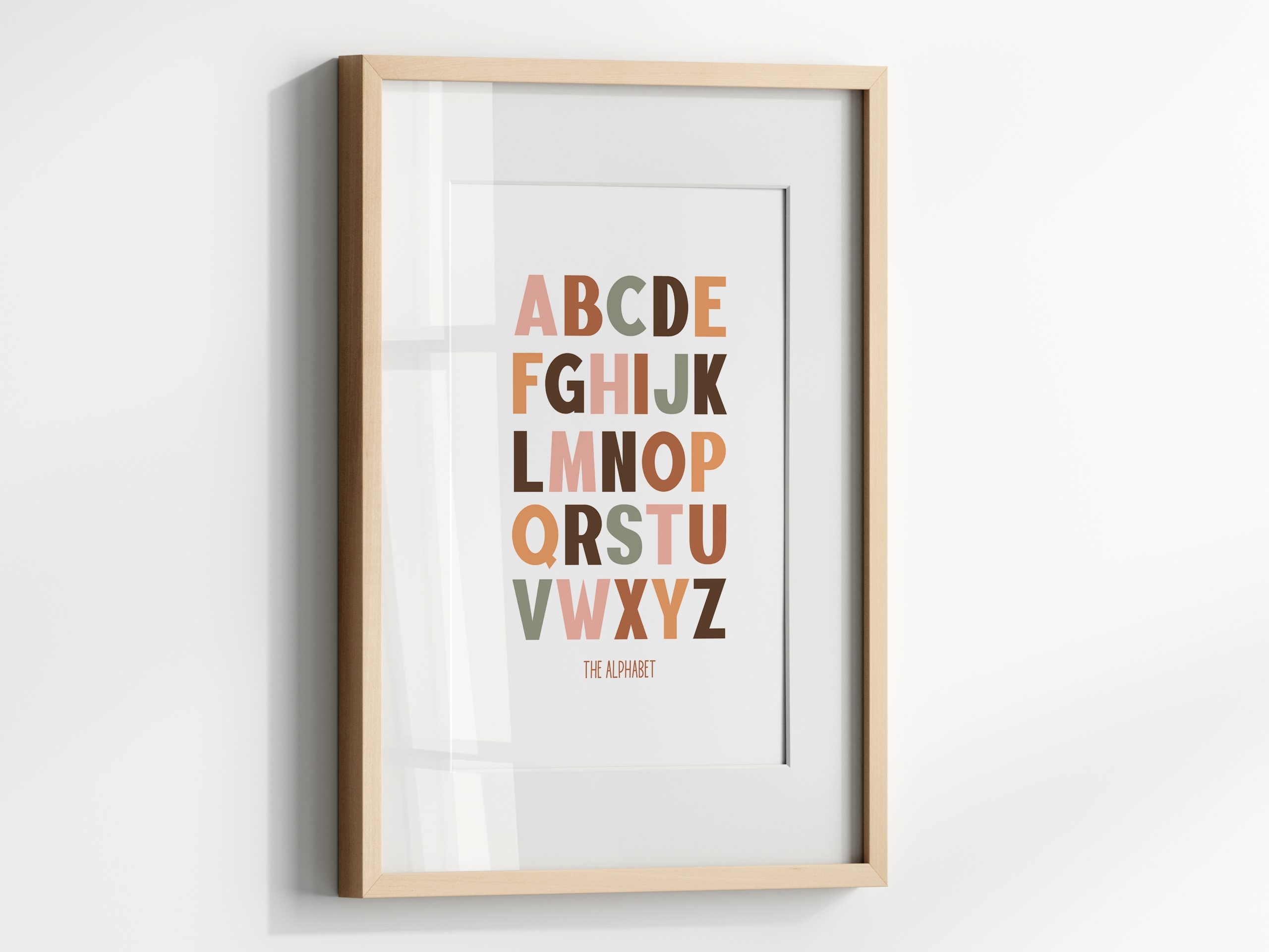 printable nursery alphabet letters
