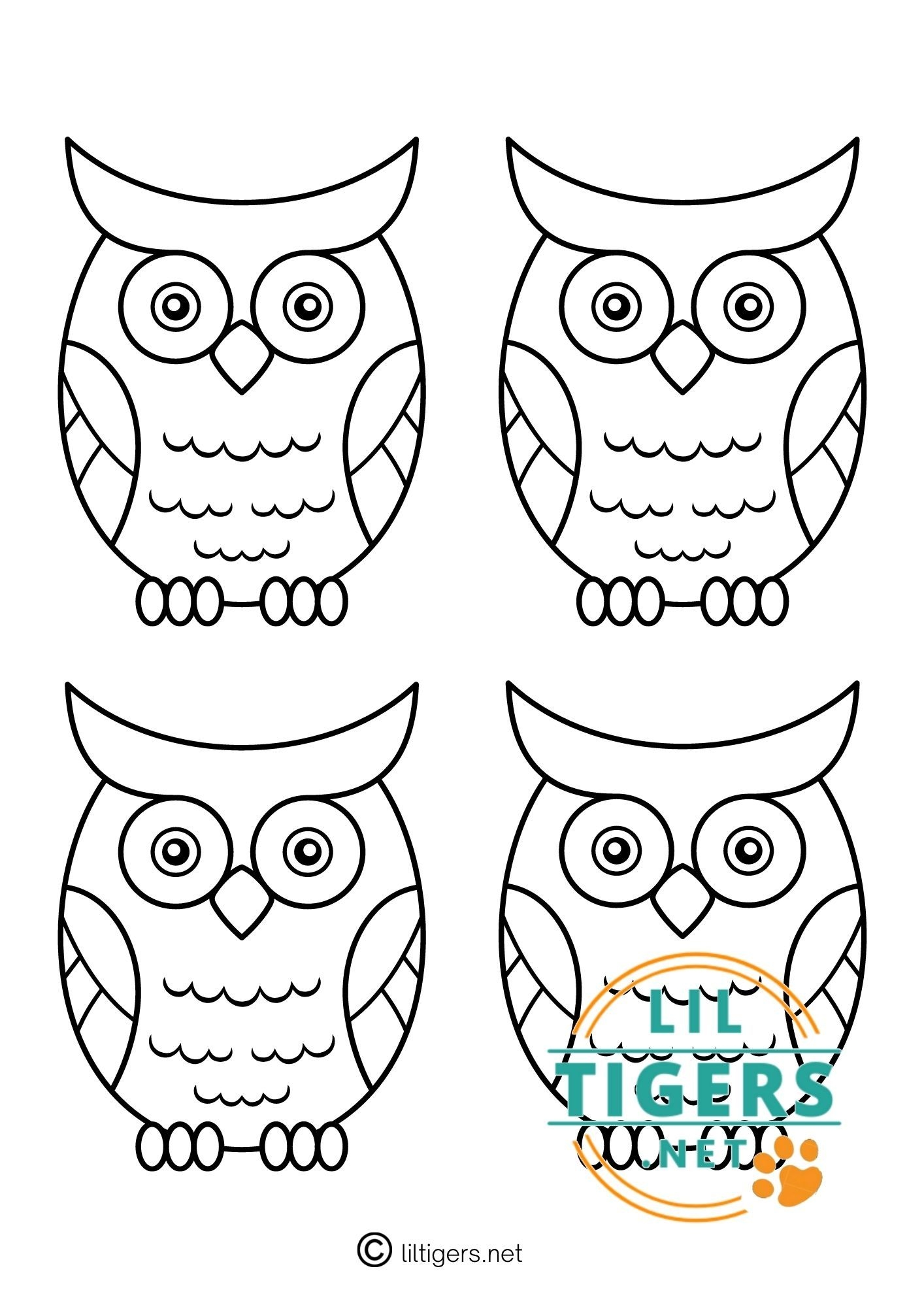 Free Printable Owl Templates Crafty Fun For Kids
