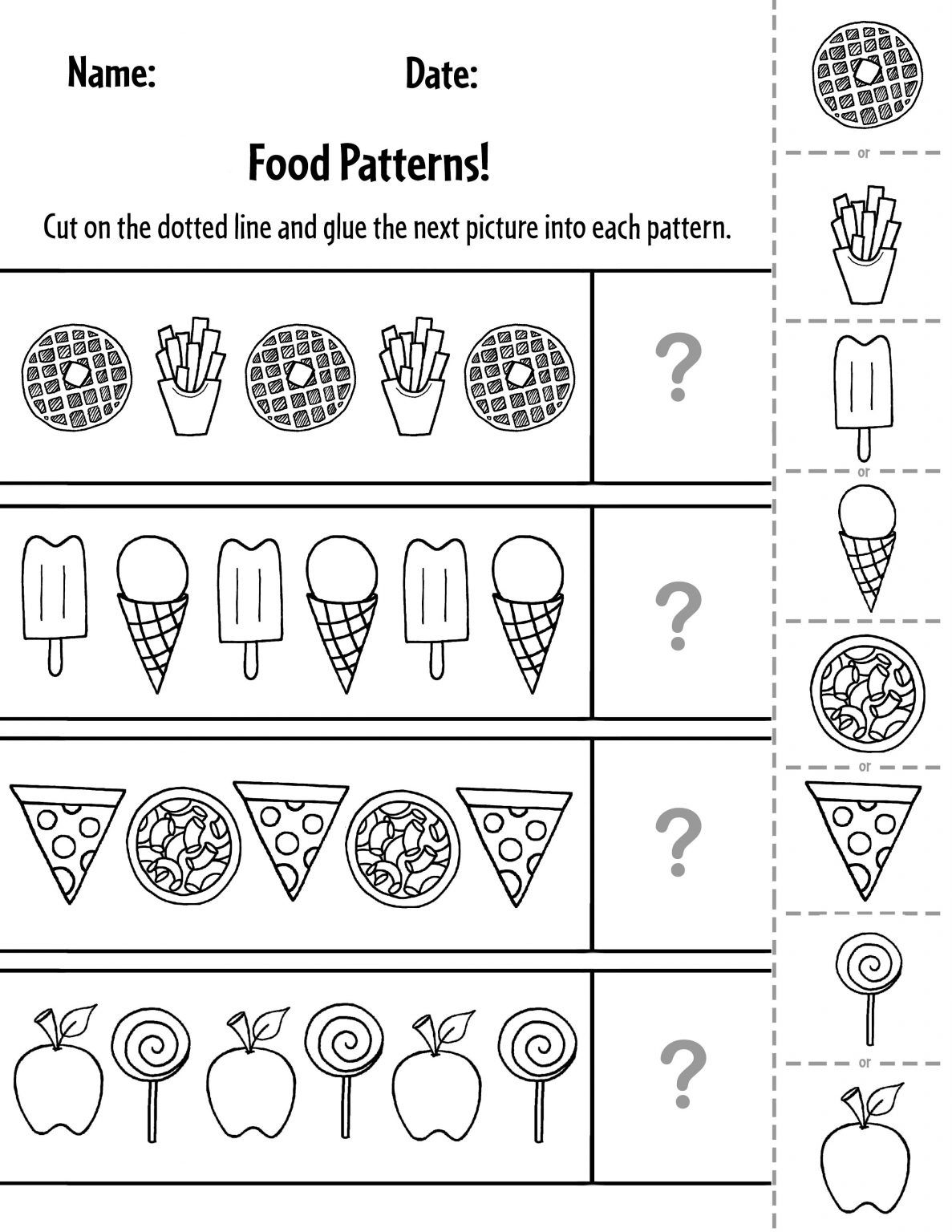homeschool worksheets for preschoolers
