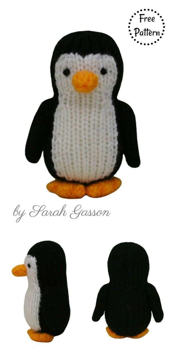 Free Printable Penguin Knitted Patterns