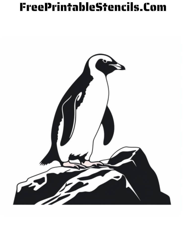 Free Printable Penguin Stencils Free Printable Stencils