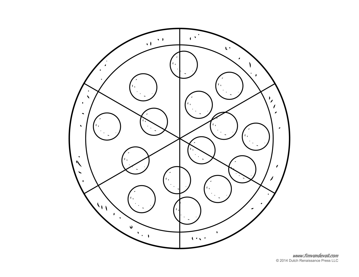 Free Printable Pizza Activity Sheets