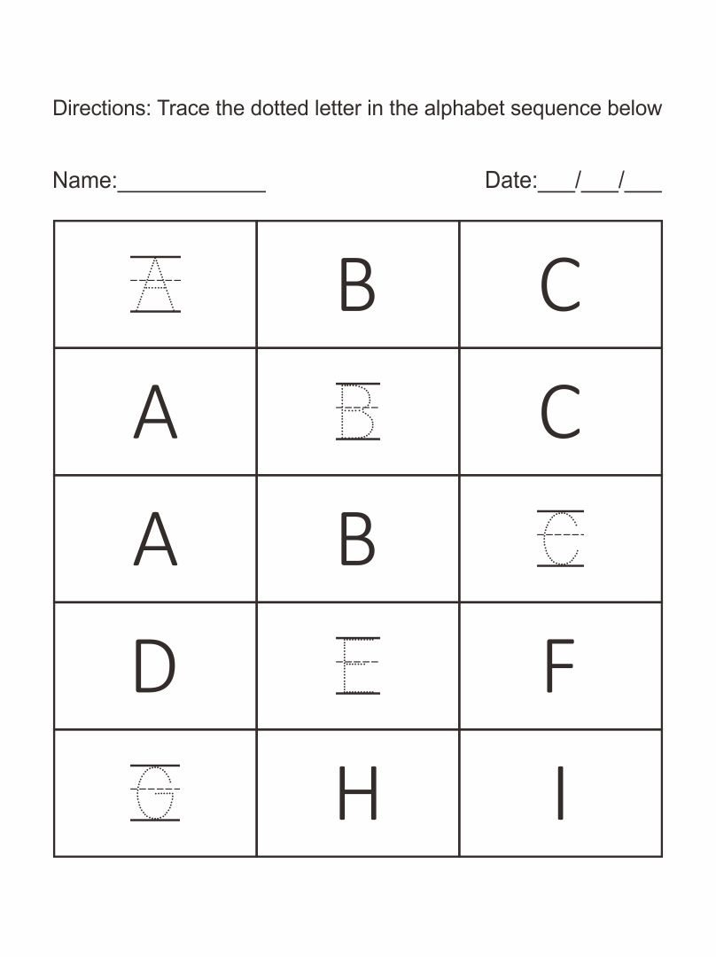 free printable pre k worksheets