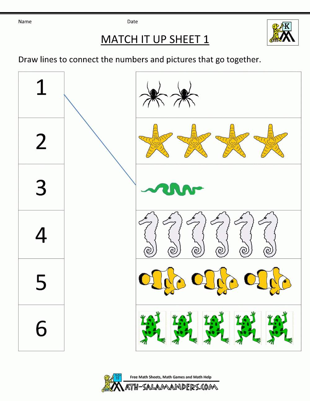 pre k free printable worksheets