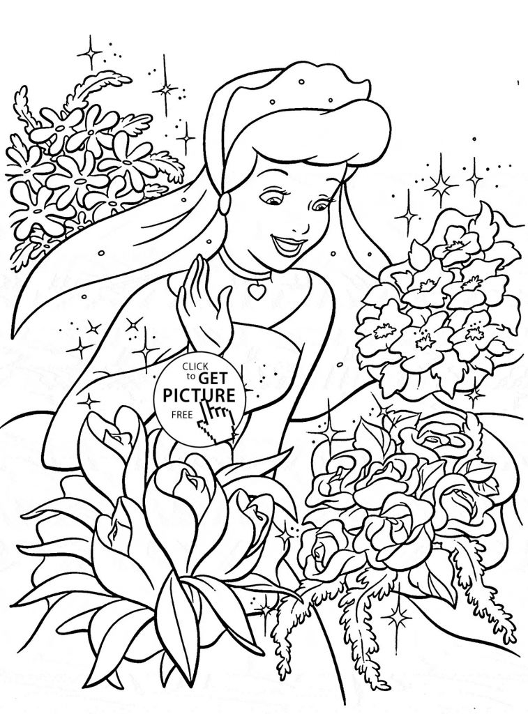Free Printable Princess Coloring Pages BubaKids