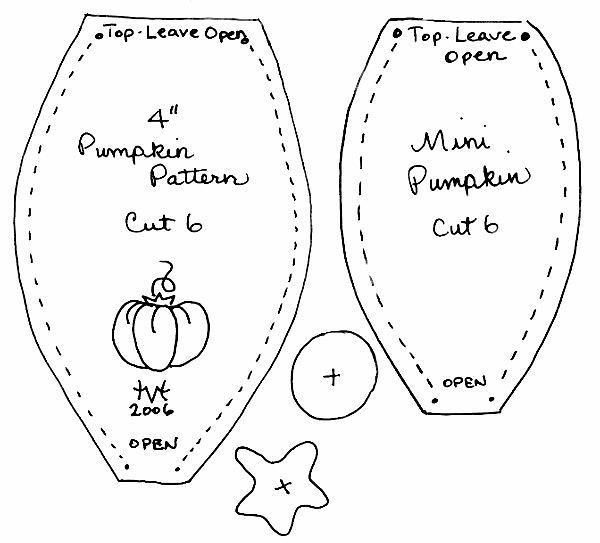 Free Printable Pumpkin Patterns To Sew Image To U