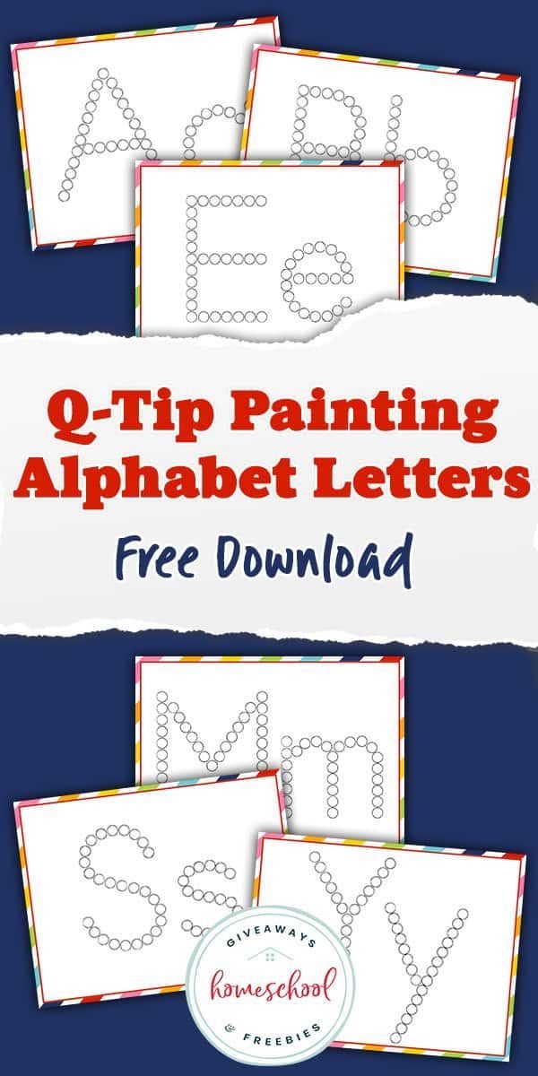 Free Printable Q Tip Painting Templates For Early Learners Q Tip 