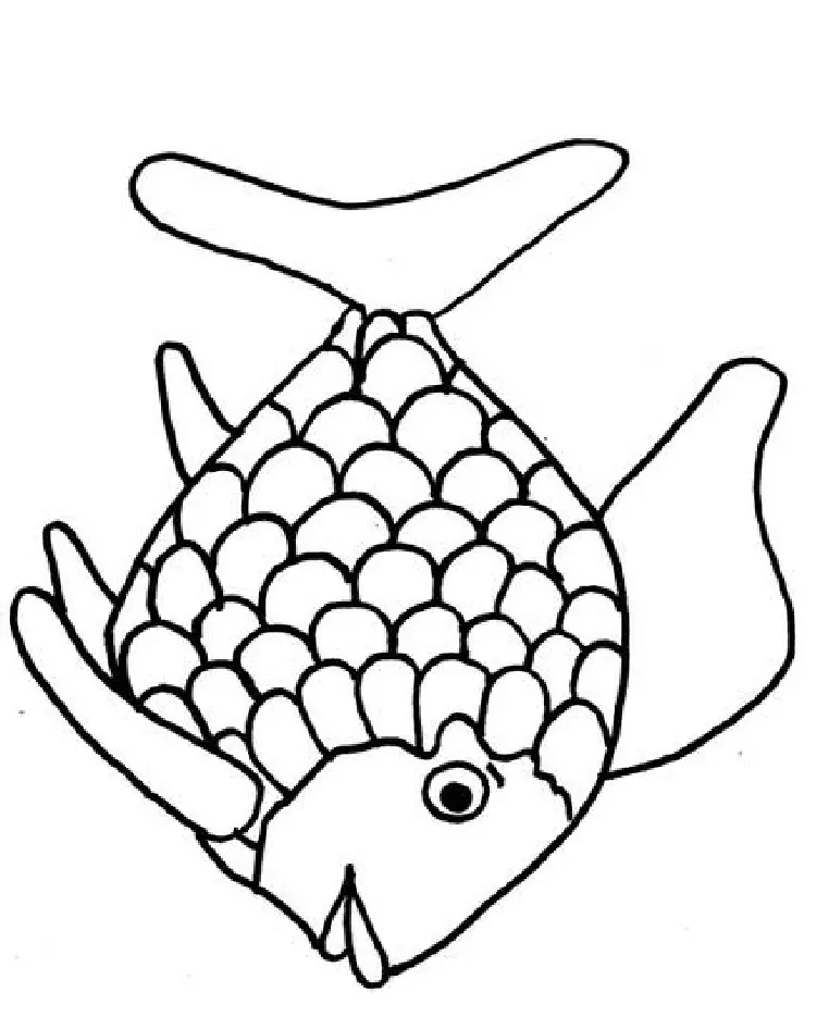 Free Printable Rainbow Fish Coloring Page Download Free Printable 