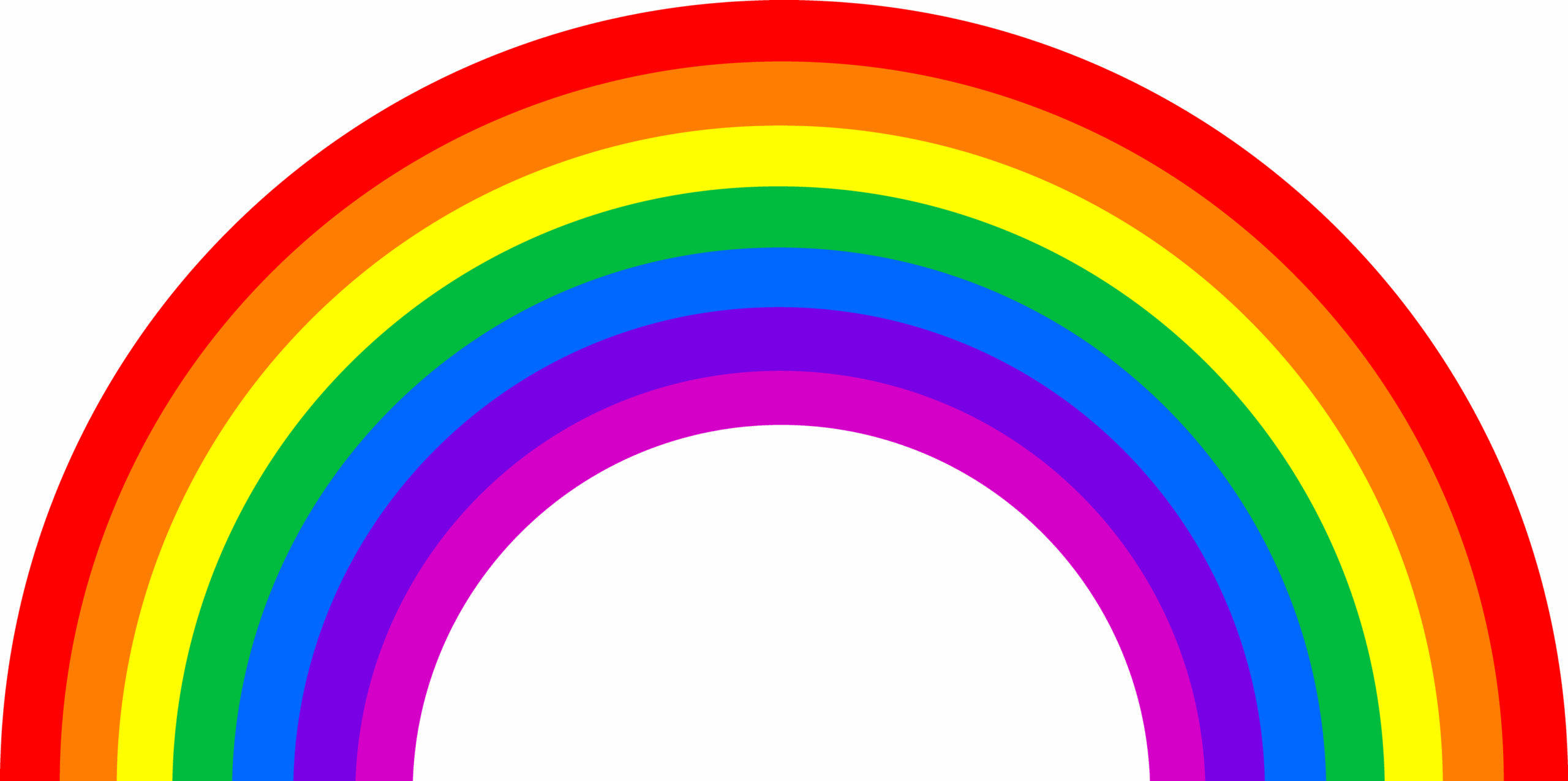 free printable rainbows with clouds