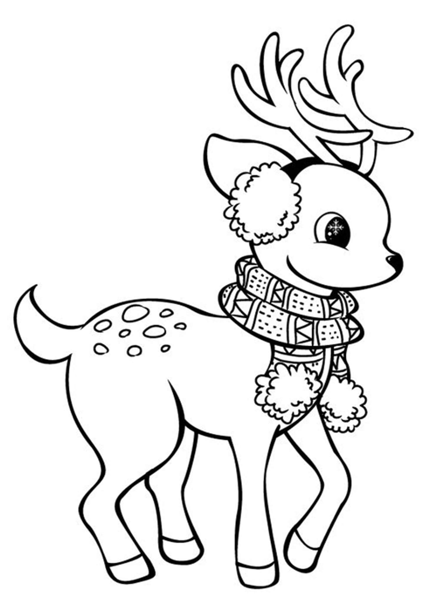 free reindeer printables