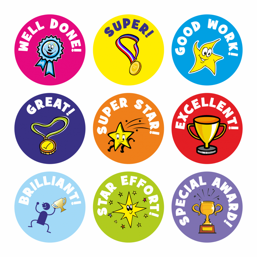FREE Printable Reward Stickers