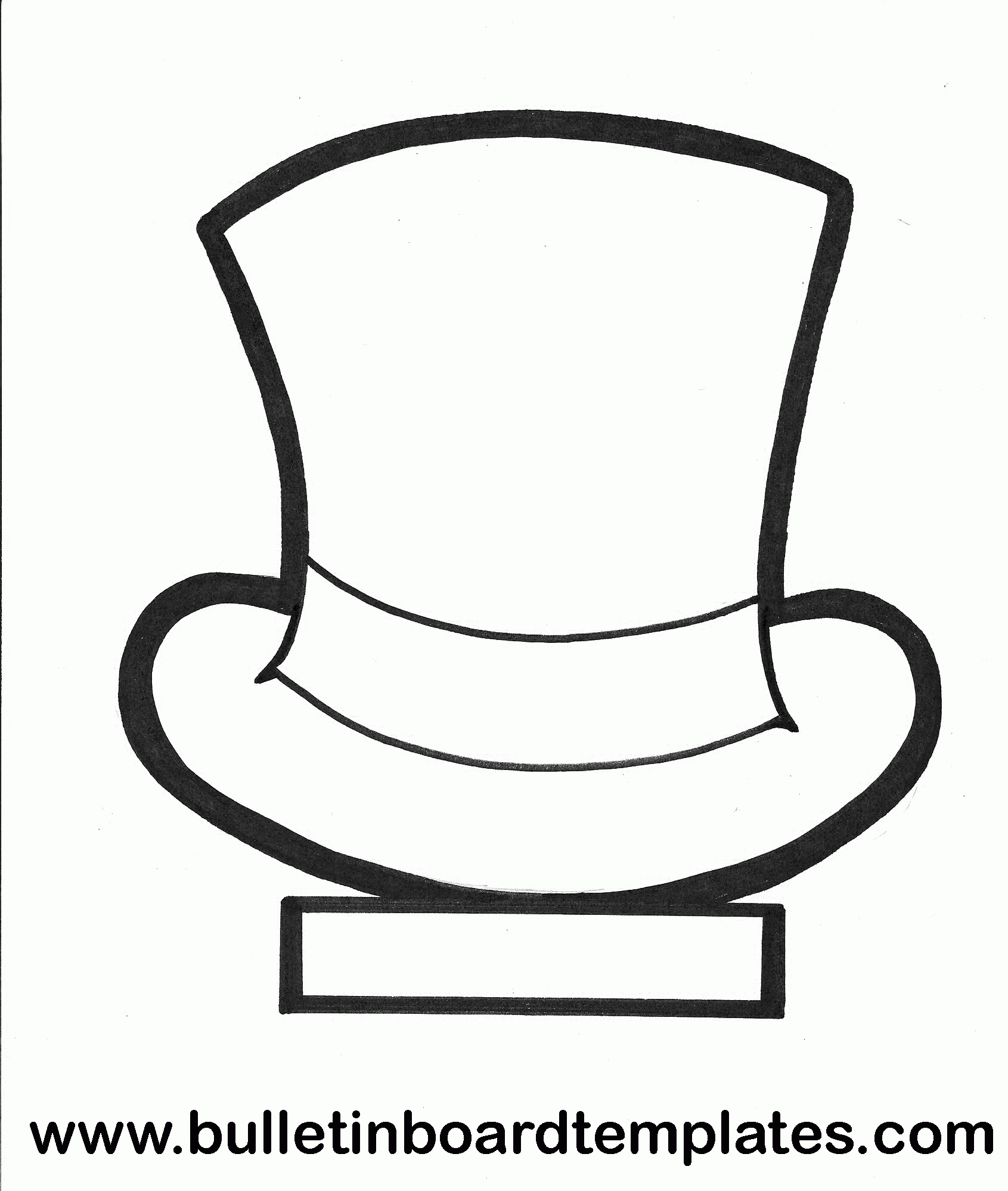 Free Printable Snowman Hat Templates Free Printable