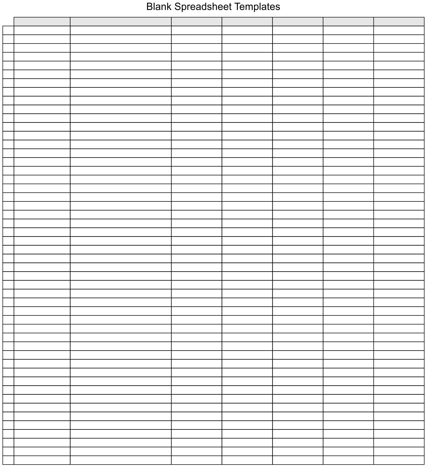 free printable spreadsheet pdf download